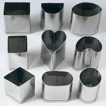 Набор резаков Mix Mini Martellato PRA9 в ШефСтор (chefstore.ru)